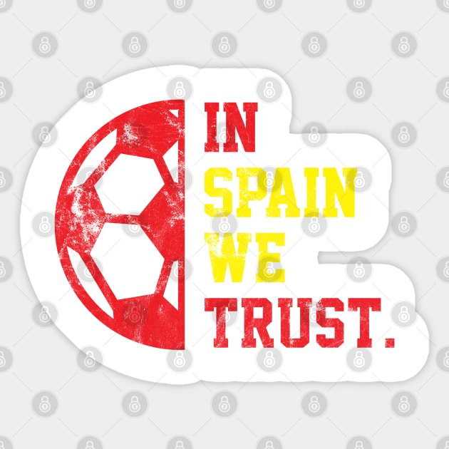 Spain Soccer Fan Retro Sticker by Rayrock76